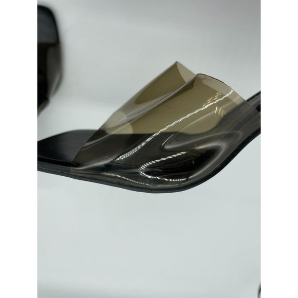 Superdown Jacey Heel Sandal in Black 8 Square Toe - Picture 7 of 9